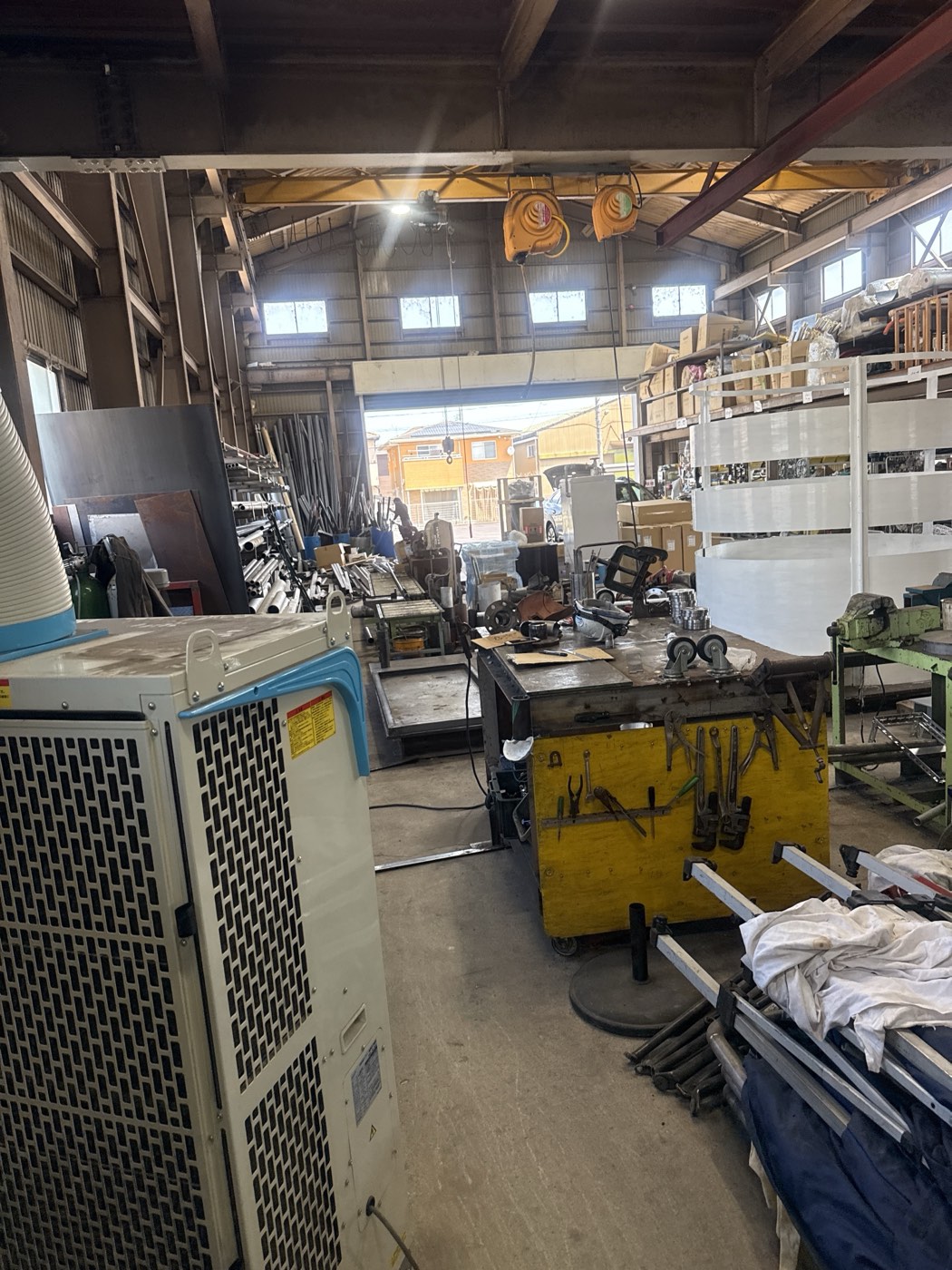 フルエの作業場・工具置き場